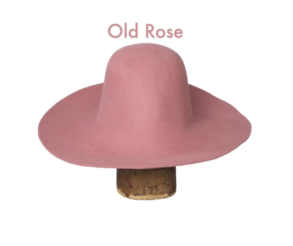 Old Rose Felt Hat